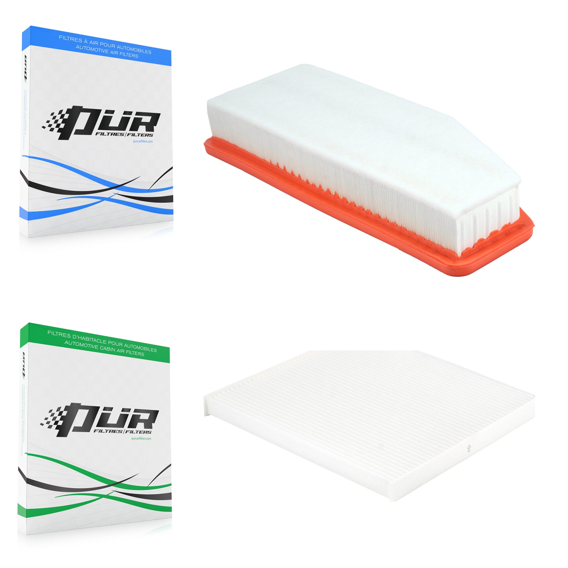 PUR KFL-103105 Air Filter for 2019-2024 Jeep Grand Cherokee, Jeep Cherokee