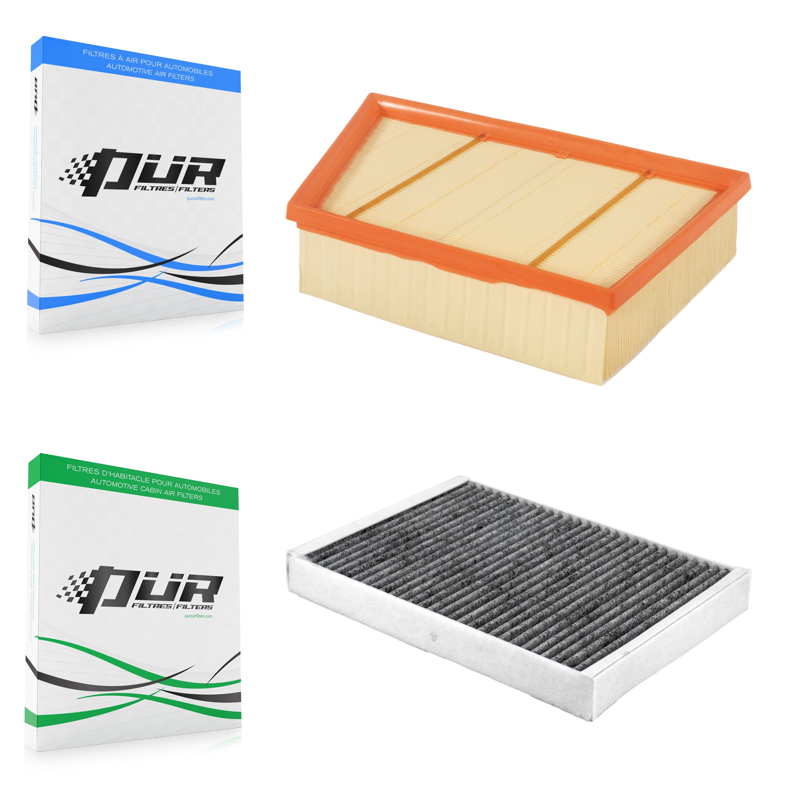PUR KFL-103125 Air Filter for 2012-2017 Land Rover Discovery Sport, Land Rover Range Rover Evoque, Land Rover LR2