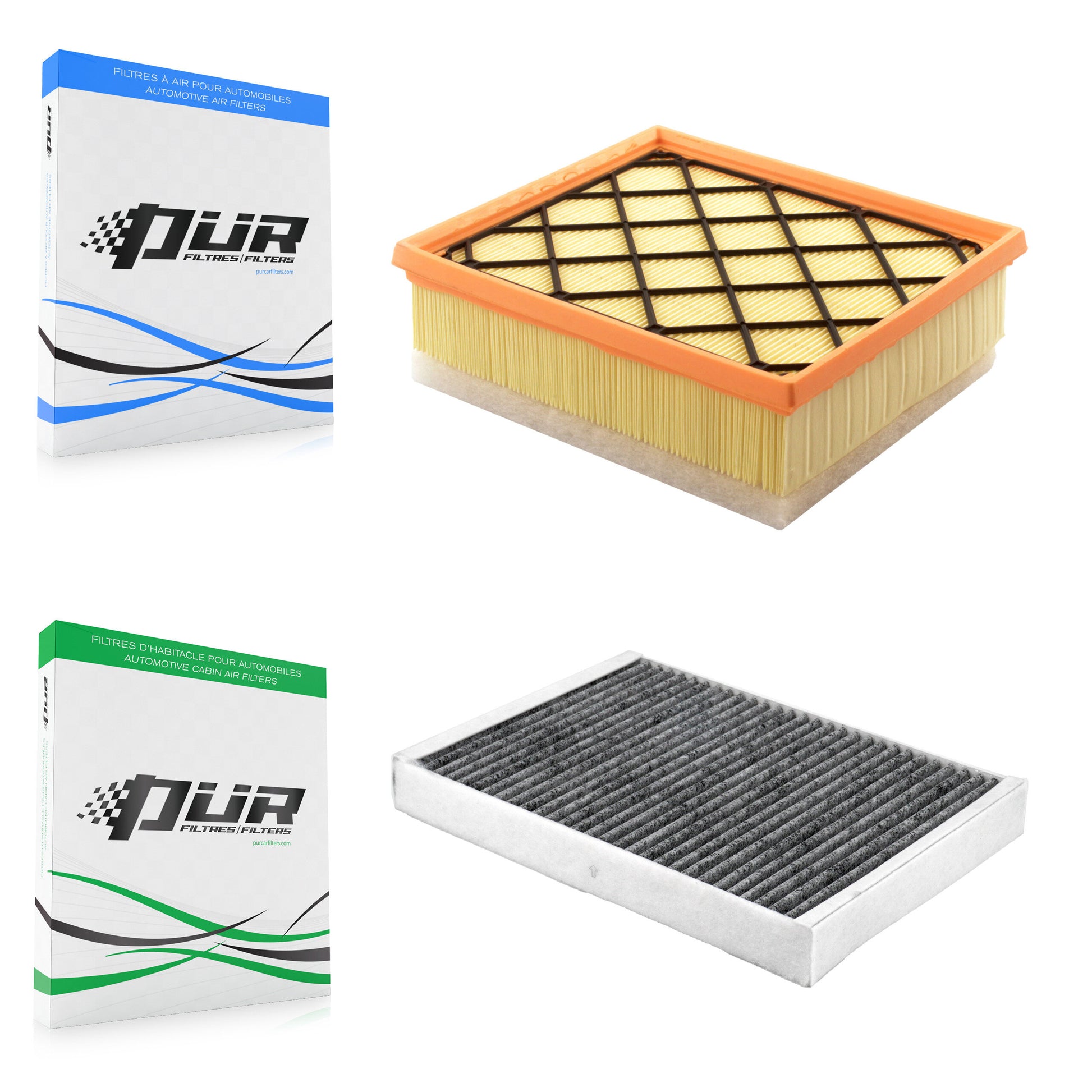 PUR KFL-103126 Air Filter for 2013-2016 Volvo S60 Cross Country, Volvo V60 Cross Country and More