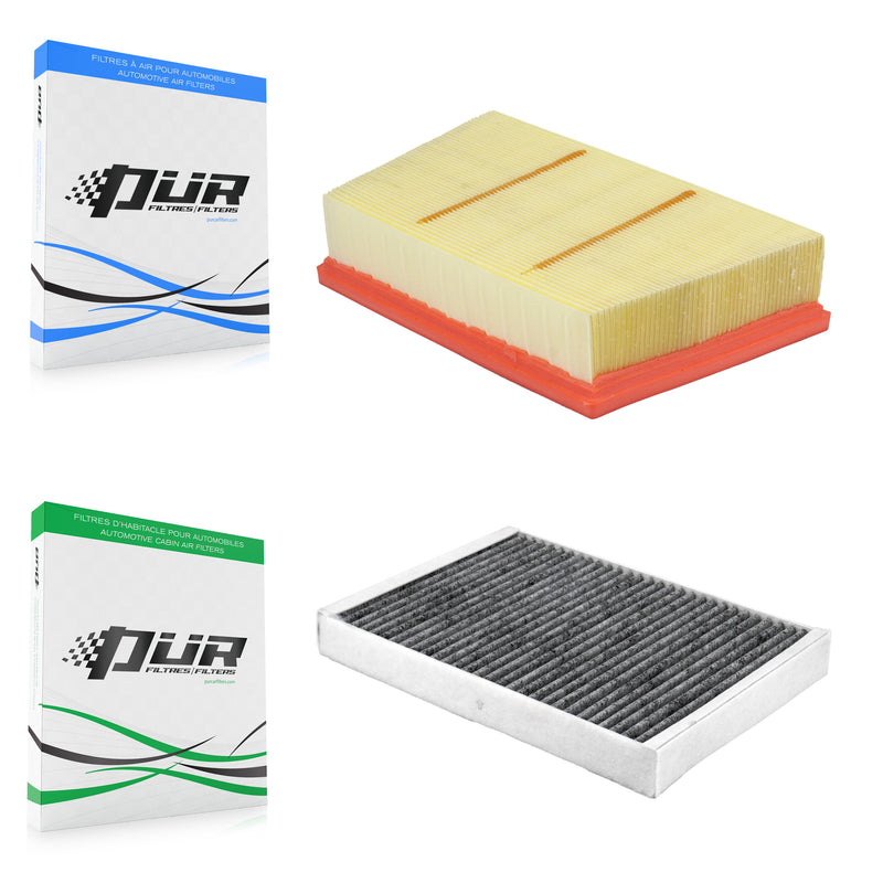 PUR KFL-103127 Air Filter for 2018-2024 Jaguar E-Pace, Land Rover Discovery Sport, Land Rover Range Rover Evoque