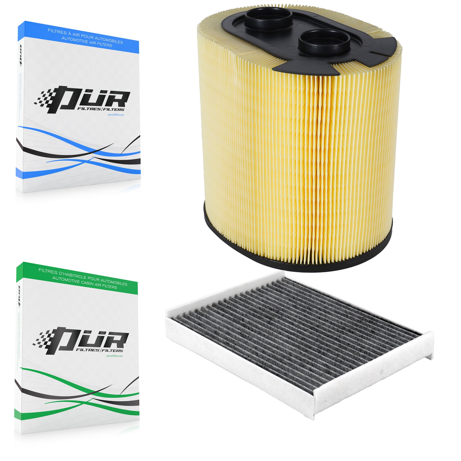PUR KFL-103130 Air Filter for 2017-2019 Ford F-250 Super Duty, Ford F-350 Super Duty and More