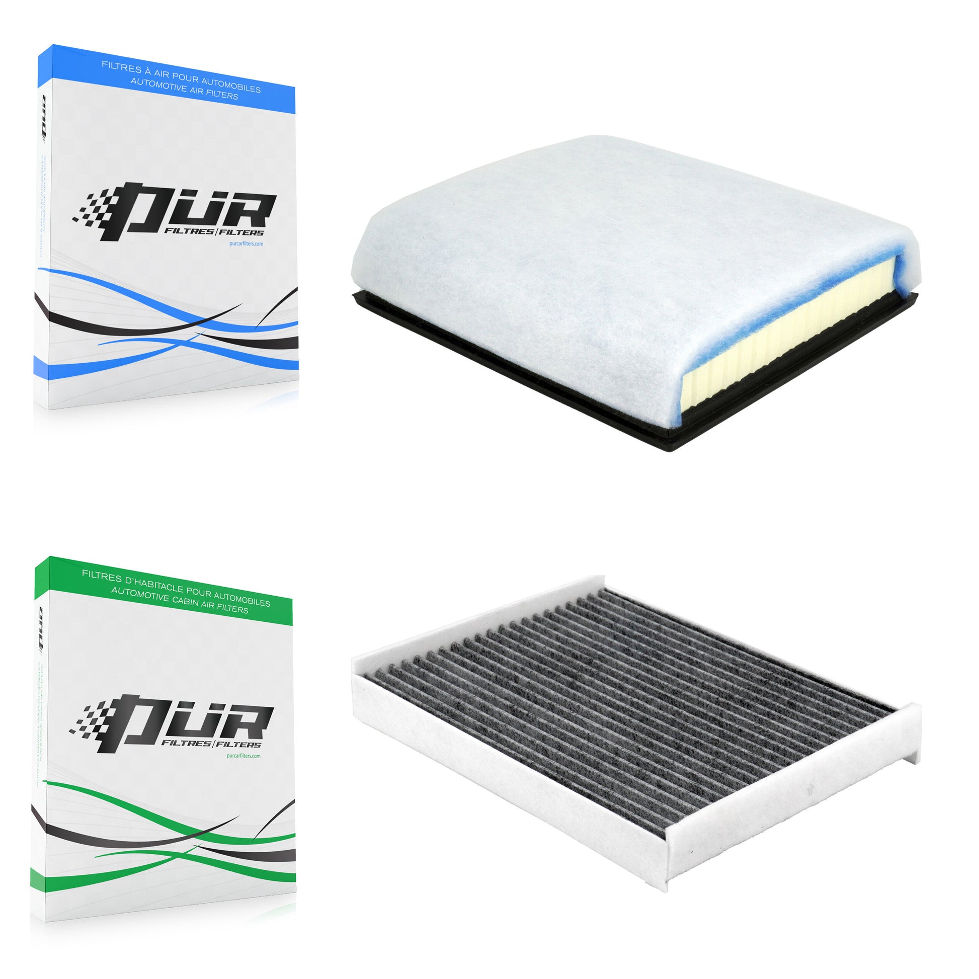 PUR KFL-103134 Air Filter for 2019-2025 Ford F-250 Super Duty, Ford F-350 Super Duty and More