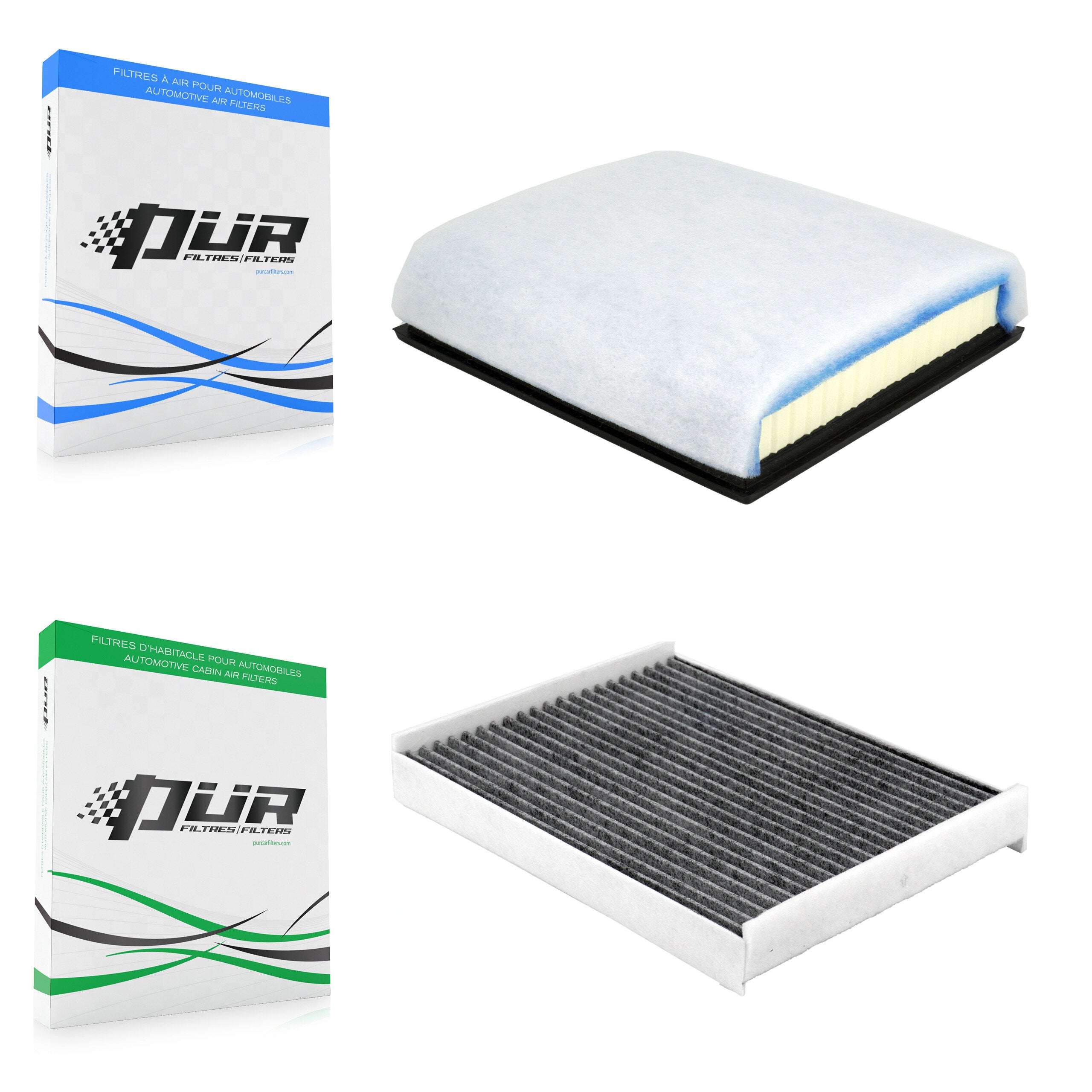 PUR KFL-103134 Air Filter for 2019-2025 Ford F-250 Super Duty, Ford F-350 Super Duty and More