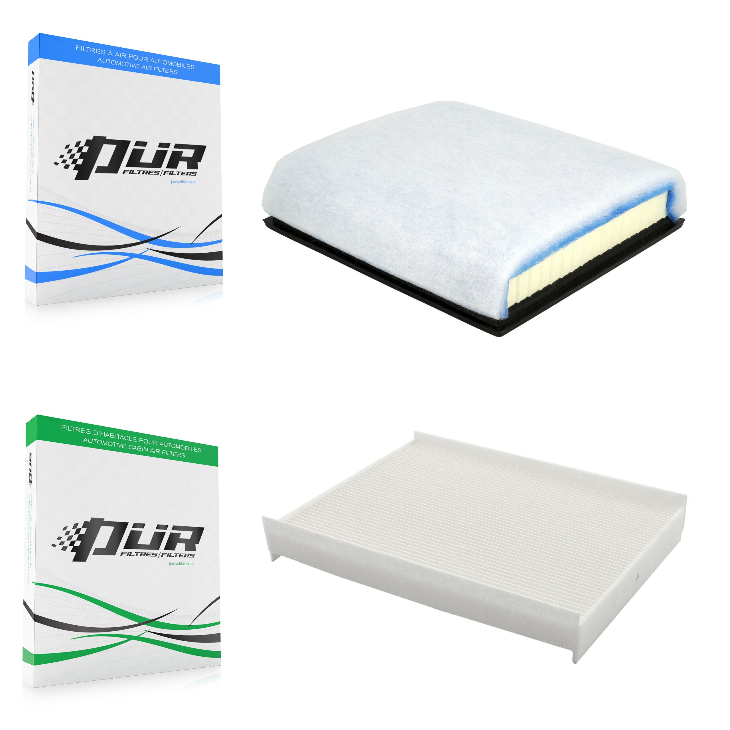 PUR KFL-103135 Air Filter for 2019-2025 Ford F-250 Super Duty, Ford F-350 Super Duty and More