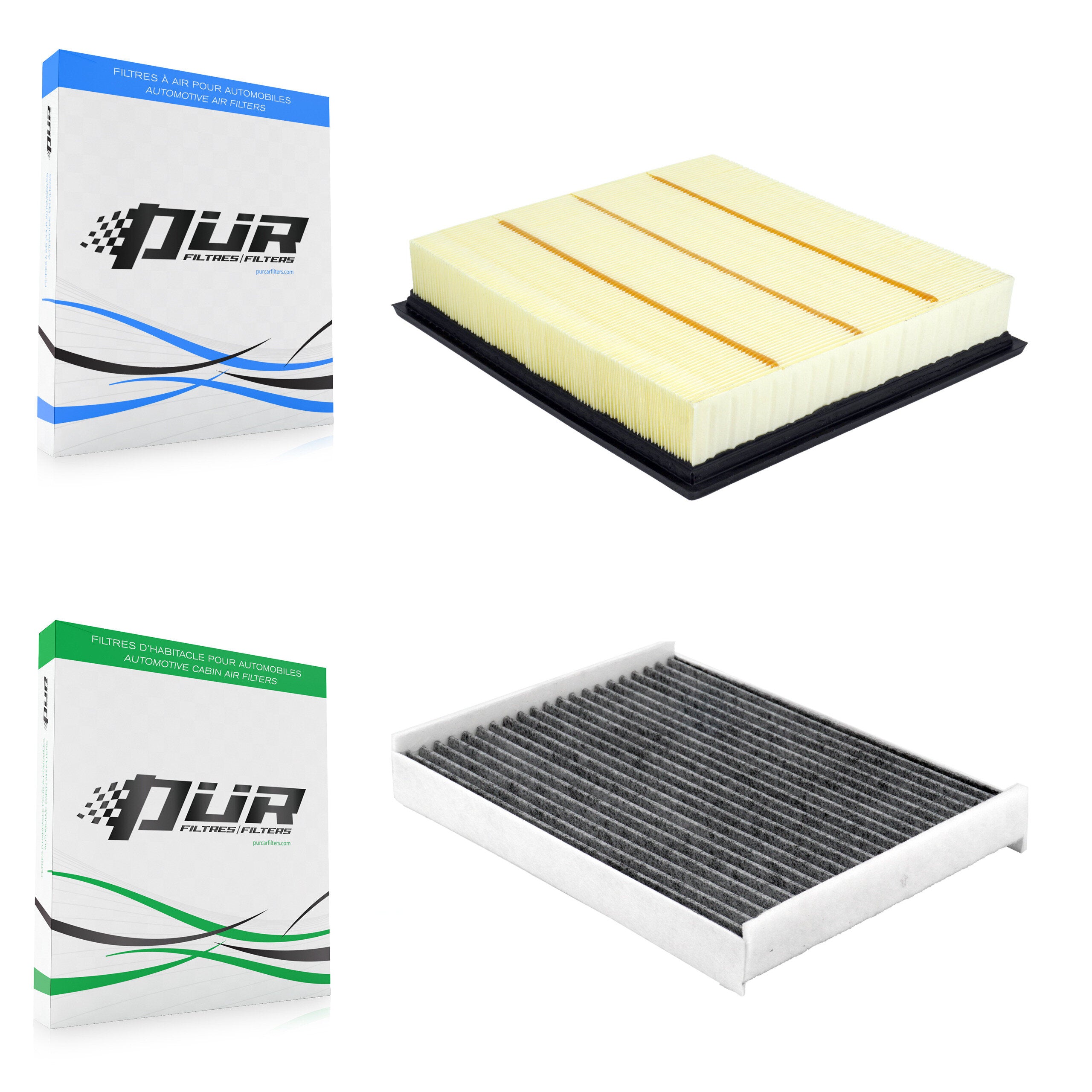 PUR KFL-103136 Air Filter for 2020-2025 Ford F-250 Super Duty, Ford F-350 Super Duty and More