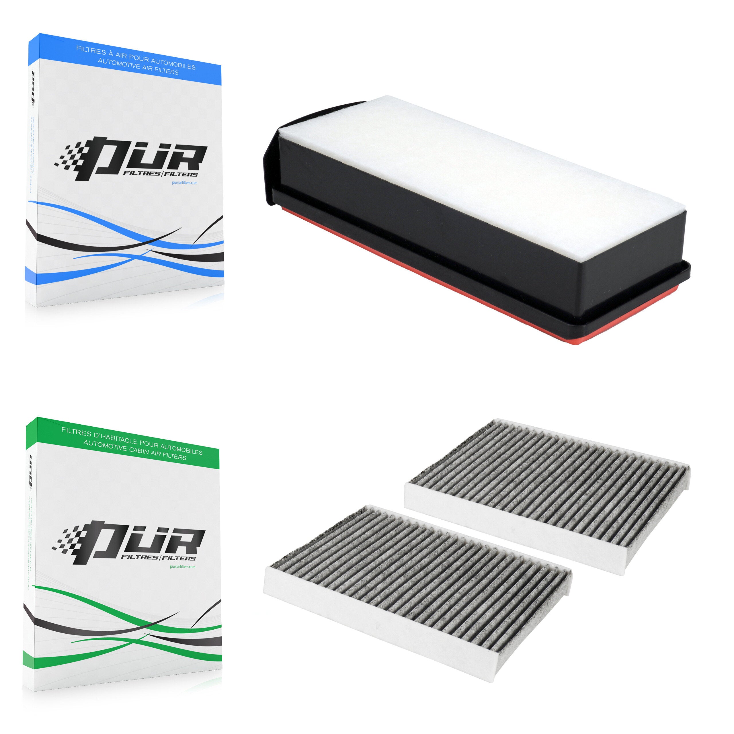 PUR KFL-103194 Air Filter for 2014-2016 BMW 535d, BMW 535d xDrive