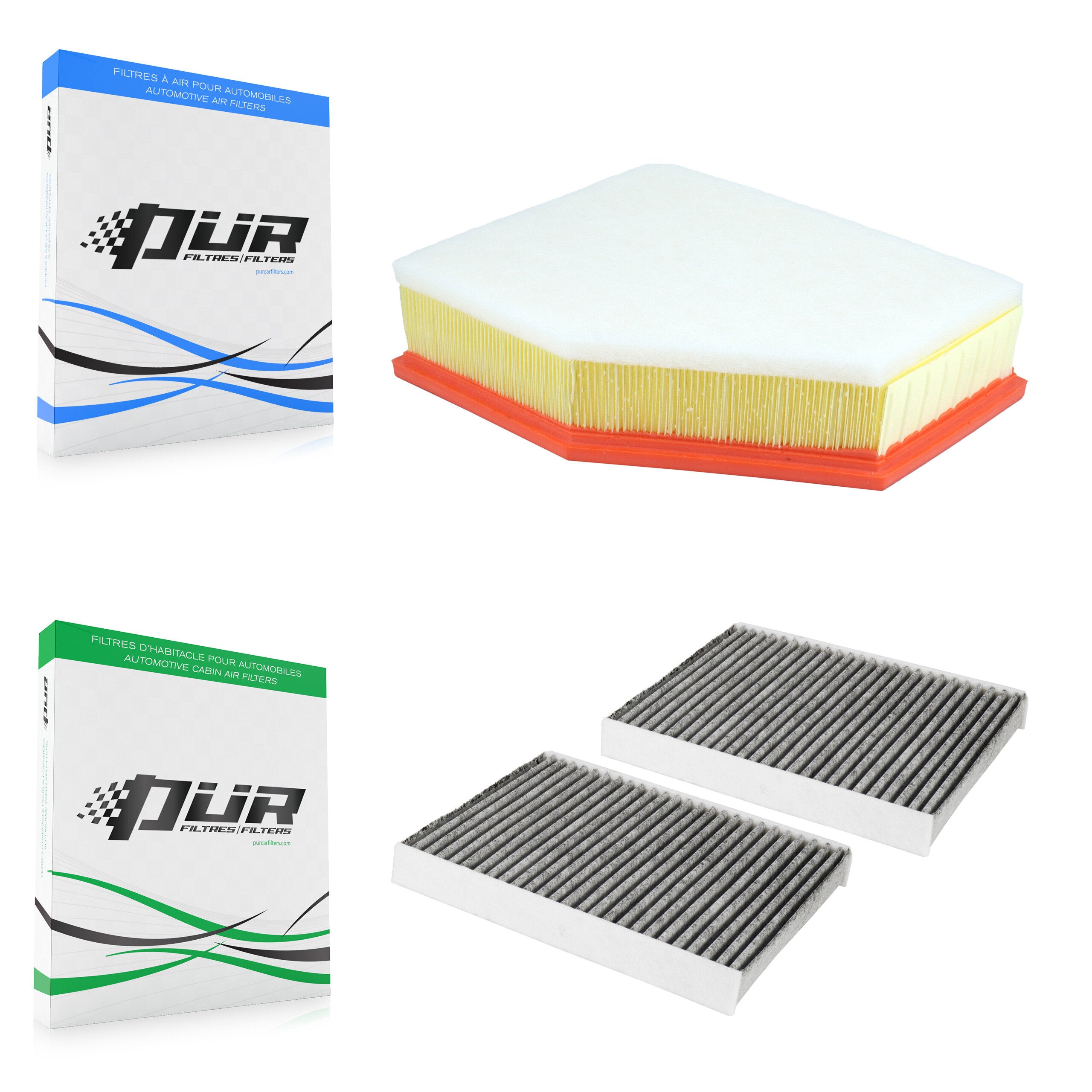 PUR KFL-103195 Air Filter for 2018-2019 BMW 640i xDrive Gran Turismo