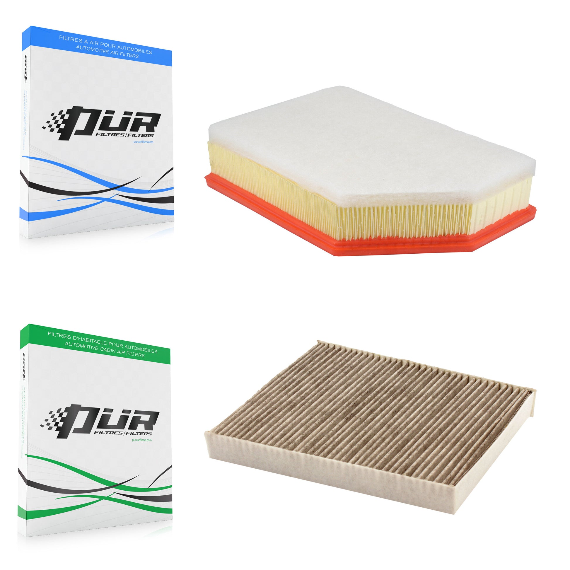 PUR KFL-103214 Air Filter for 2020-2024 Chevrolet Silverado 2500 HD, Chevrolet Silverado 3500 HD and More