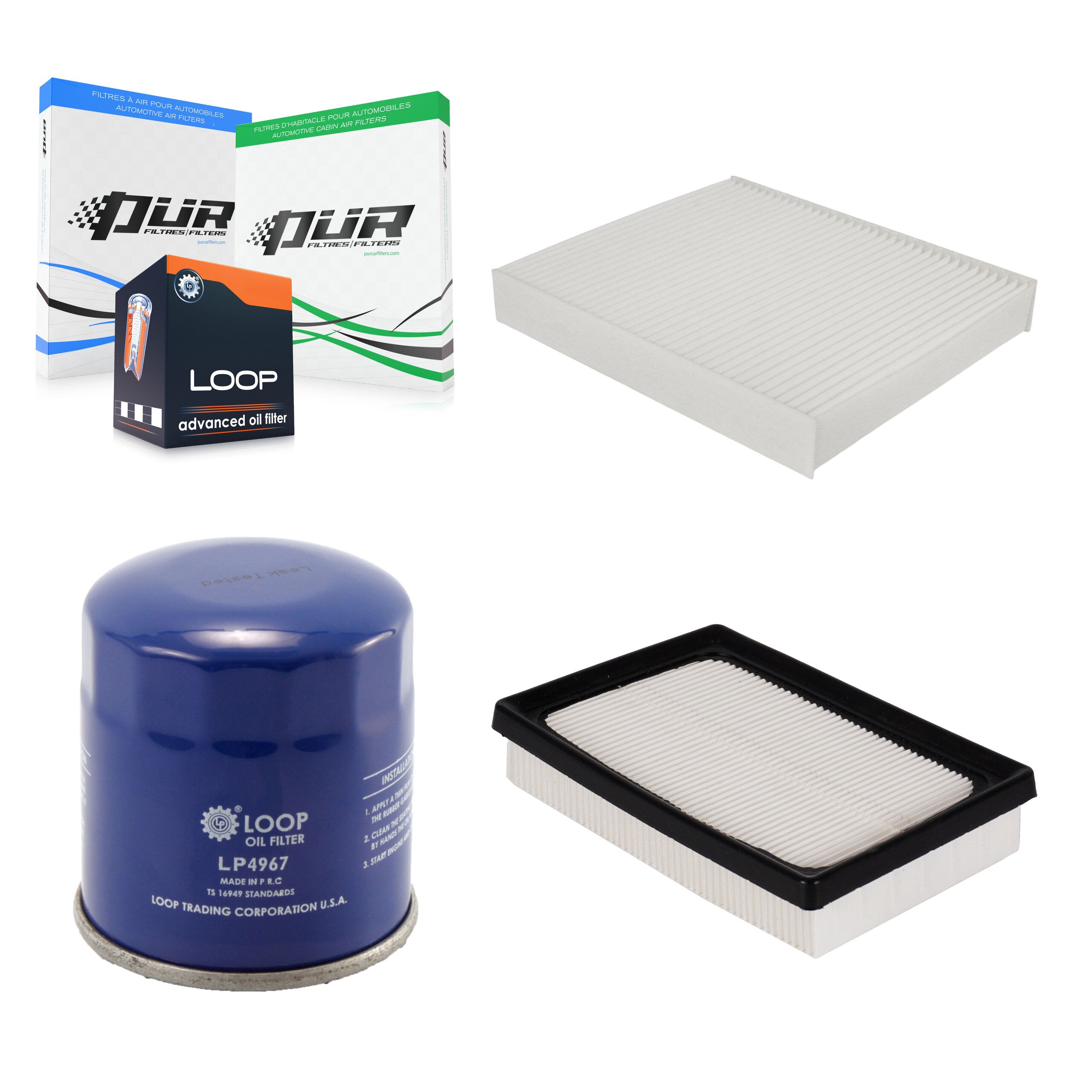 PUR KFM-100007 Cabin Air Filter for 2016-2025 Toyota Corolla, Toyota Prius AWD-e and More
