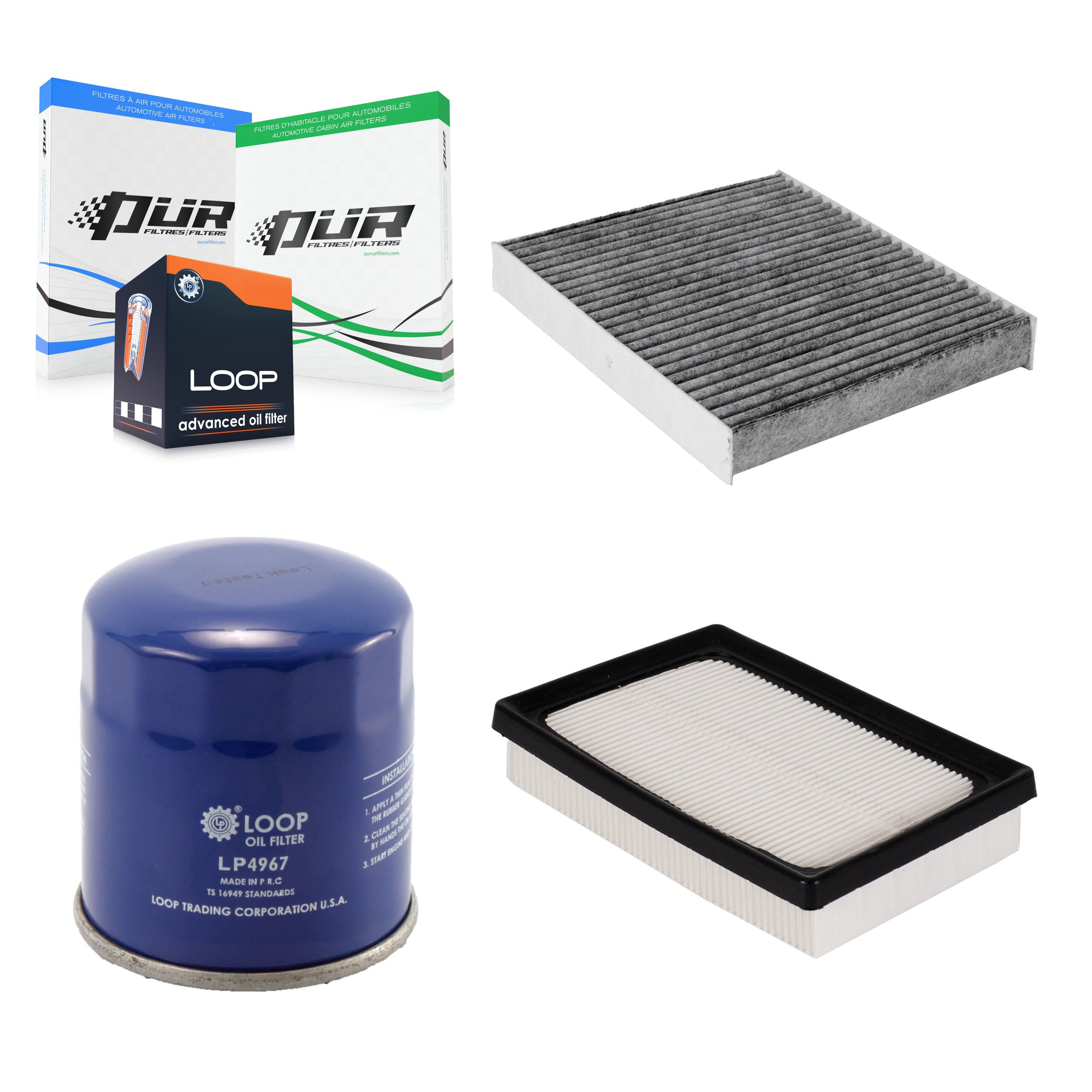PUR KFM-100008 Cabin Air Filter for 2016-2025 Toyota Corolla, Toyota Prius AWD-e and More