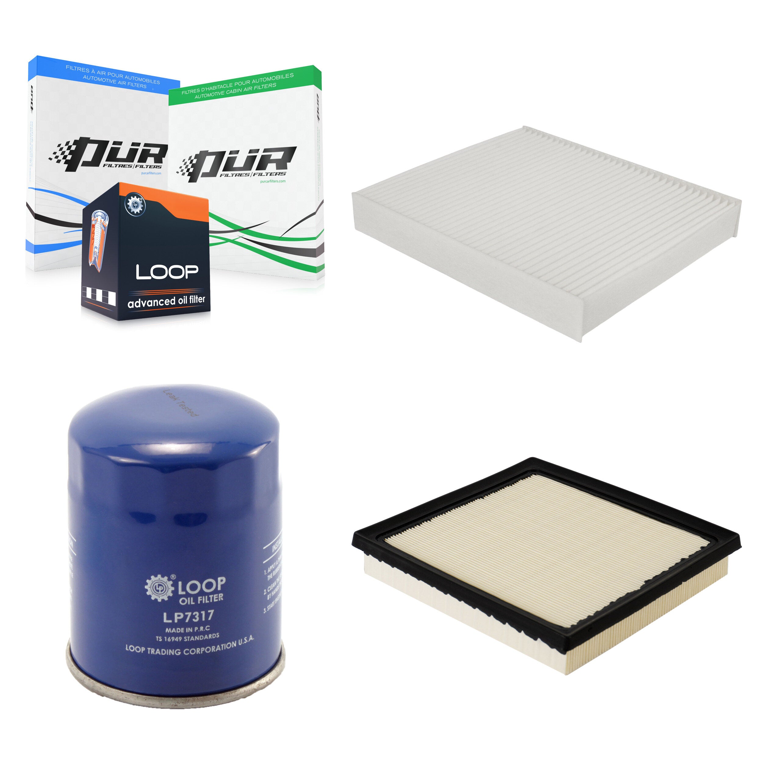 PUR KFM-100009 Cabin Air Filter for 2017-2025 Subaru Legacy, Subaru Crosstrek and More