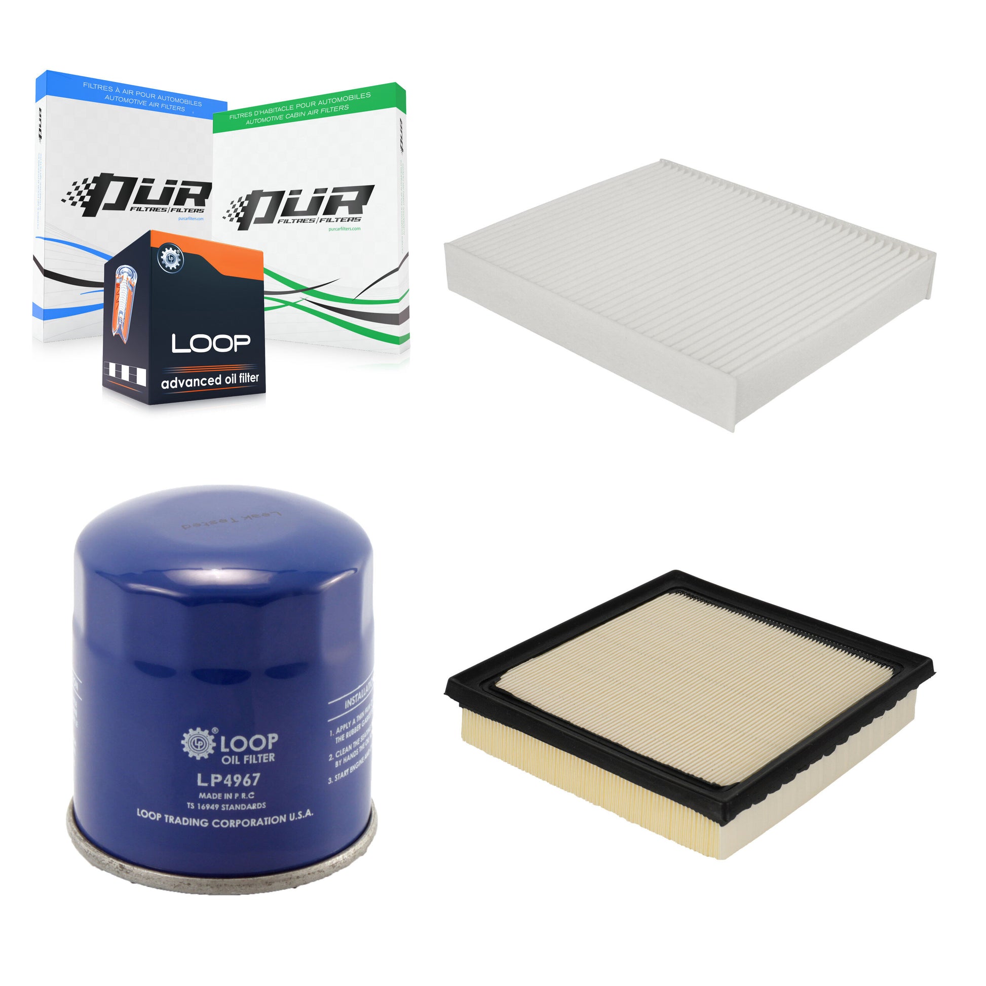 PUR KFM-100011 Cabin Air Filter for 2018-2025 Lexus TX350, Lexus TX500h and More