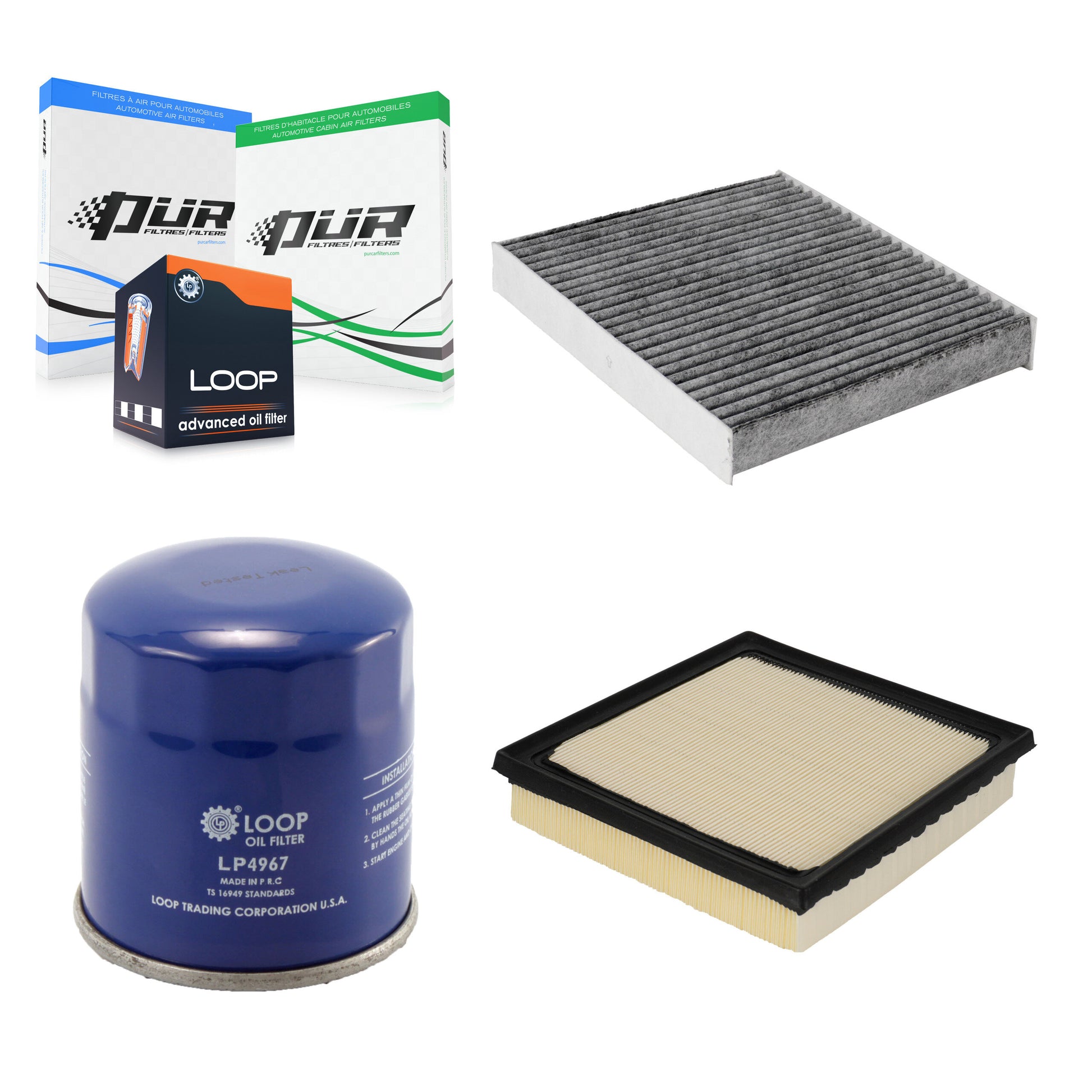 PUR KFM-100013 Cabin Air Filter for 2018-2025 Lexus TX350, Lexus TX500h and More