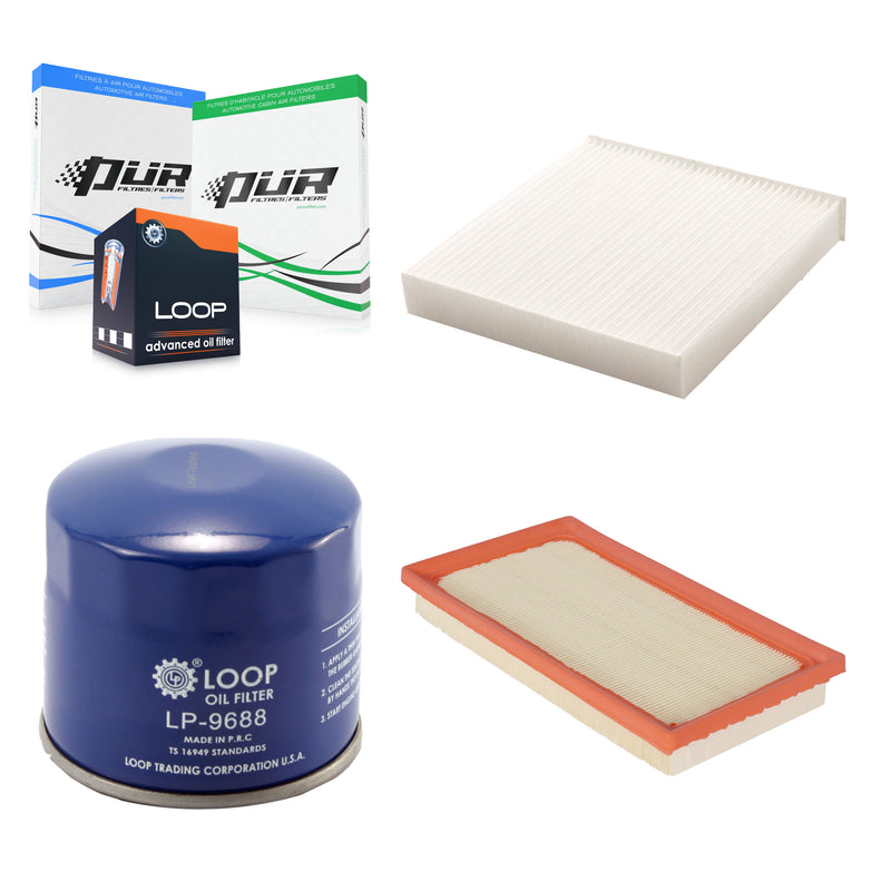 PUR KFM-100056 Cabin Air Filter for 2017-2025 Subaru BRZ, Toyota GR86, Toyota 86