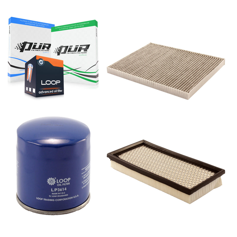 PUR KFM-100122 Cabin Air Filter for 2000 Dodge Caravan