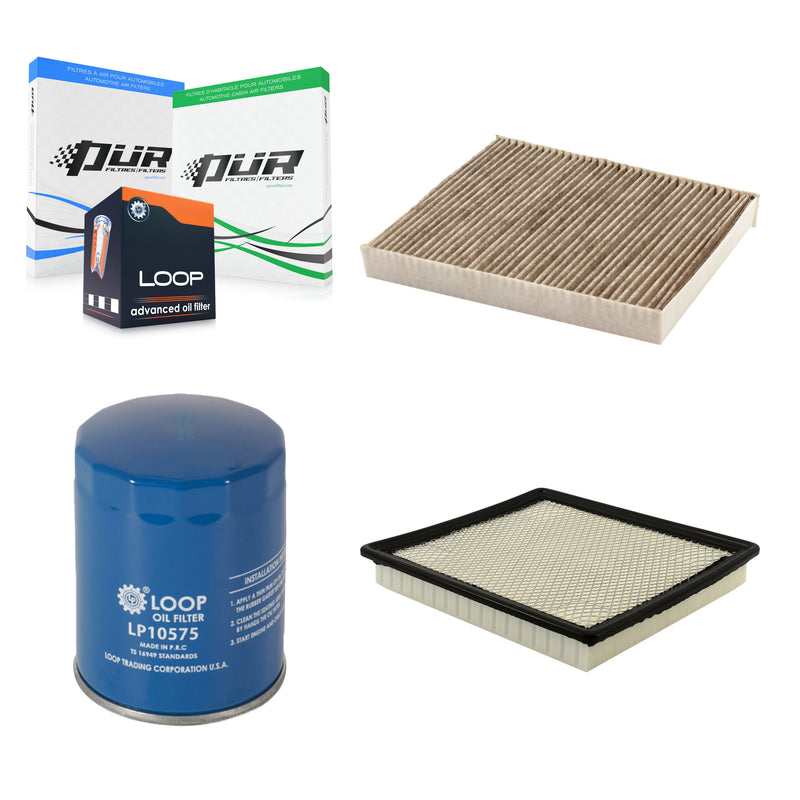 PUR KFM-100159 Cabin Air Filter for 2013-2016 Chevrolet Impala, Cadillac XTS