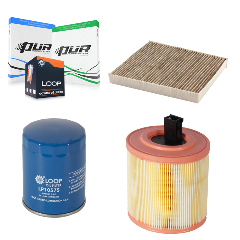 PUR KFM-100162 Cabin Air Filter for 2016-2017 Cadillac ATS