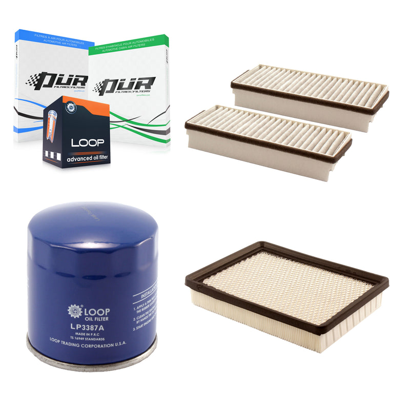 PUR KFM-100167 Cabin Air Filter for 2001-2007 Buick Rendezvous, Pontiac Montana and More