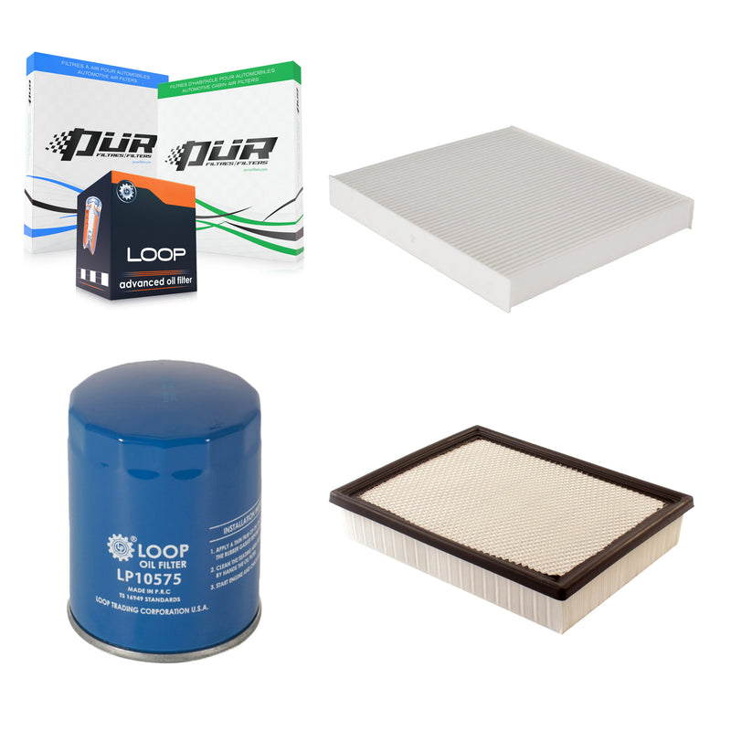 PUR KFM-100213 Cabin Air Filter for 2014-2020 Cadillac Escalade, Chevrolet Tahoe and More