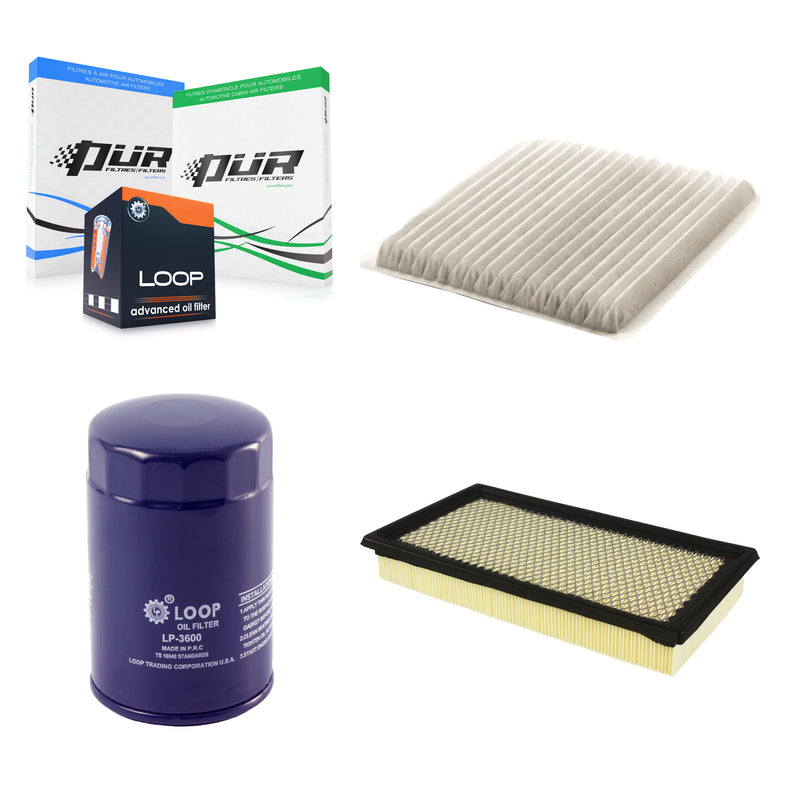 PUR KFM-100267 Cabin Air Filter for 2007-2015 Ford Edge, Lincoln MKS and More