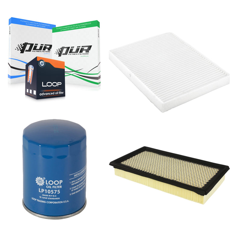 PUR KFM-100271 Cabin Air Filter for 2009-2019 Ford Taurus, Lincoln MKT and More