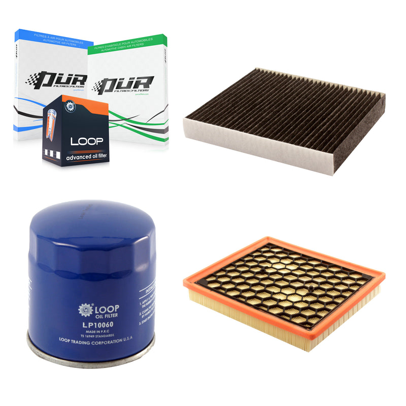 PUR KFM-100295 Cabin Air Filter for 2010 Buick Allure, Buick LaCrosse