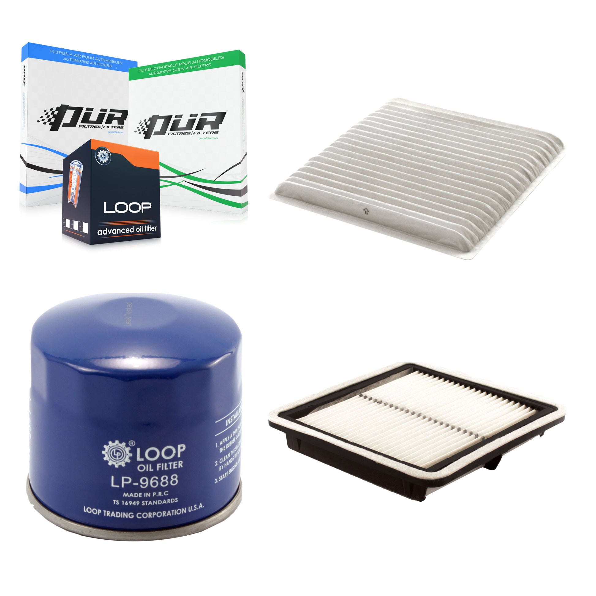 PUR KFM-100300 Cabin Air Filter for 2006-2014 Subaru Tribeca, Subaru B9 Tribeca, Subaru Outback