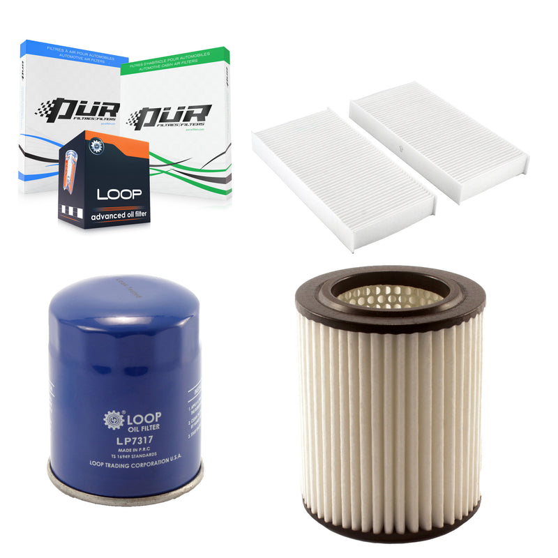 PUR KFM-100326 Cabin Air Filter for 2002-2006 Honda Civic, Honda Element and More
