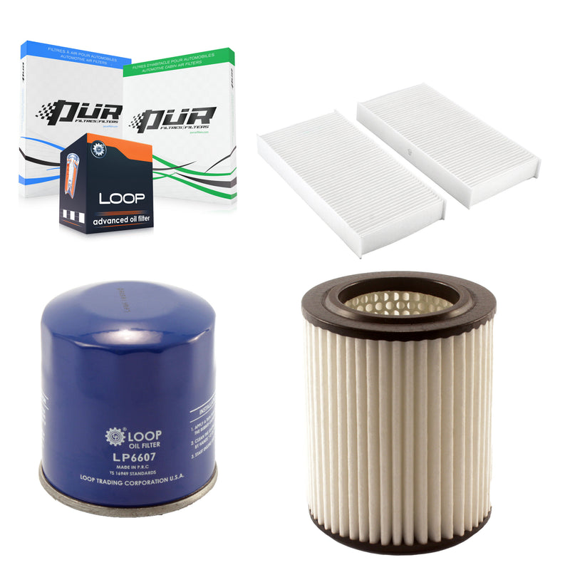 PUR KFM-100329 Cabin Air Filter for 2002-2003 Honda Civic