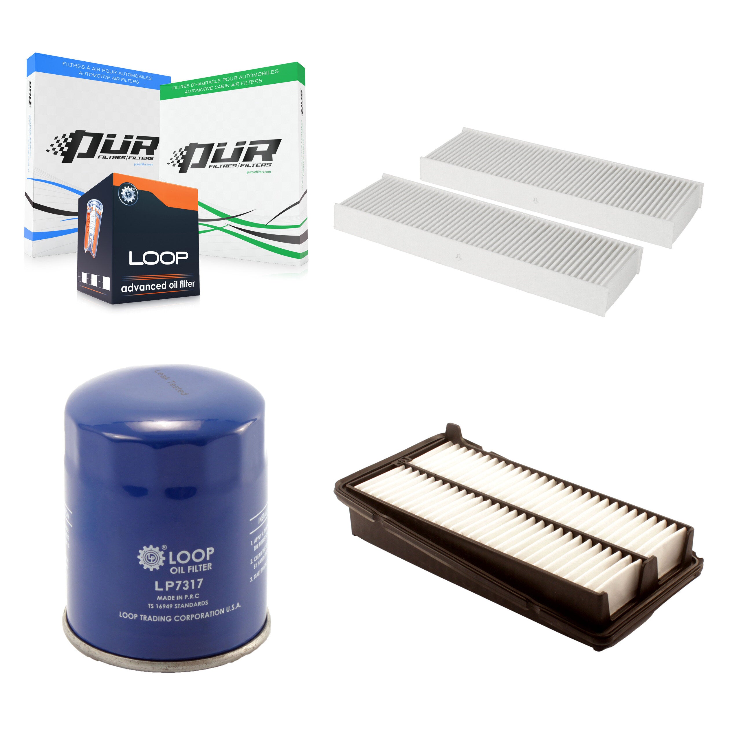 PUR KFM-100333 Cabin Air Filter for 2003 Acura TL