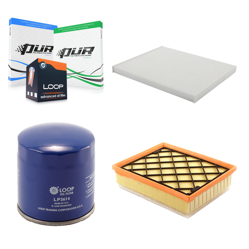 PUR KFM-100344 Cabin Air Filter for 2013-2024 Lincoln Nautilus, Ford Edge and More