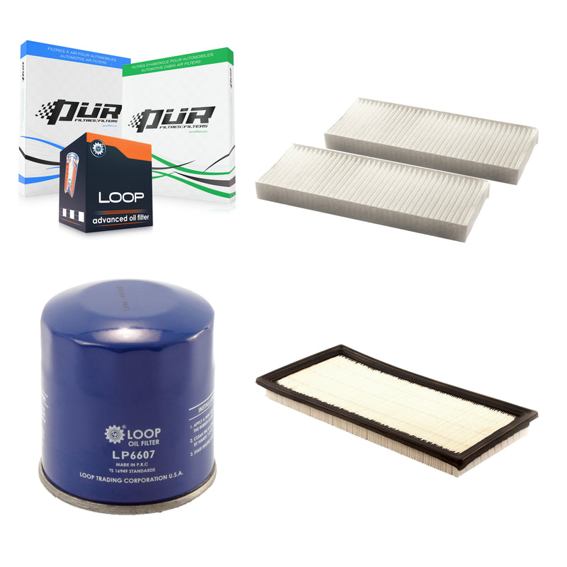 PUR KFM-100346 Cabin Air Filter for 2005-2019 Nissan Frontier, Suzuki Equator