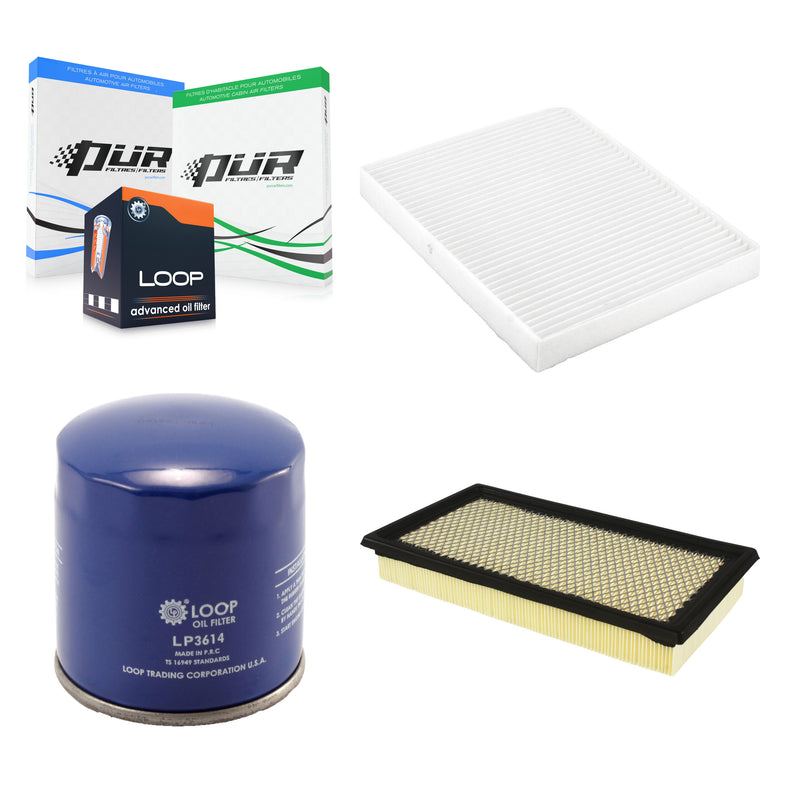 PUR KFM-100371 Cabin Air Filter for 2012-2020 Ford Police Responder Hybrid, Ford Explorer and More