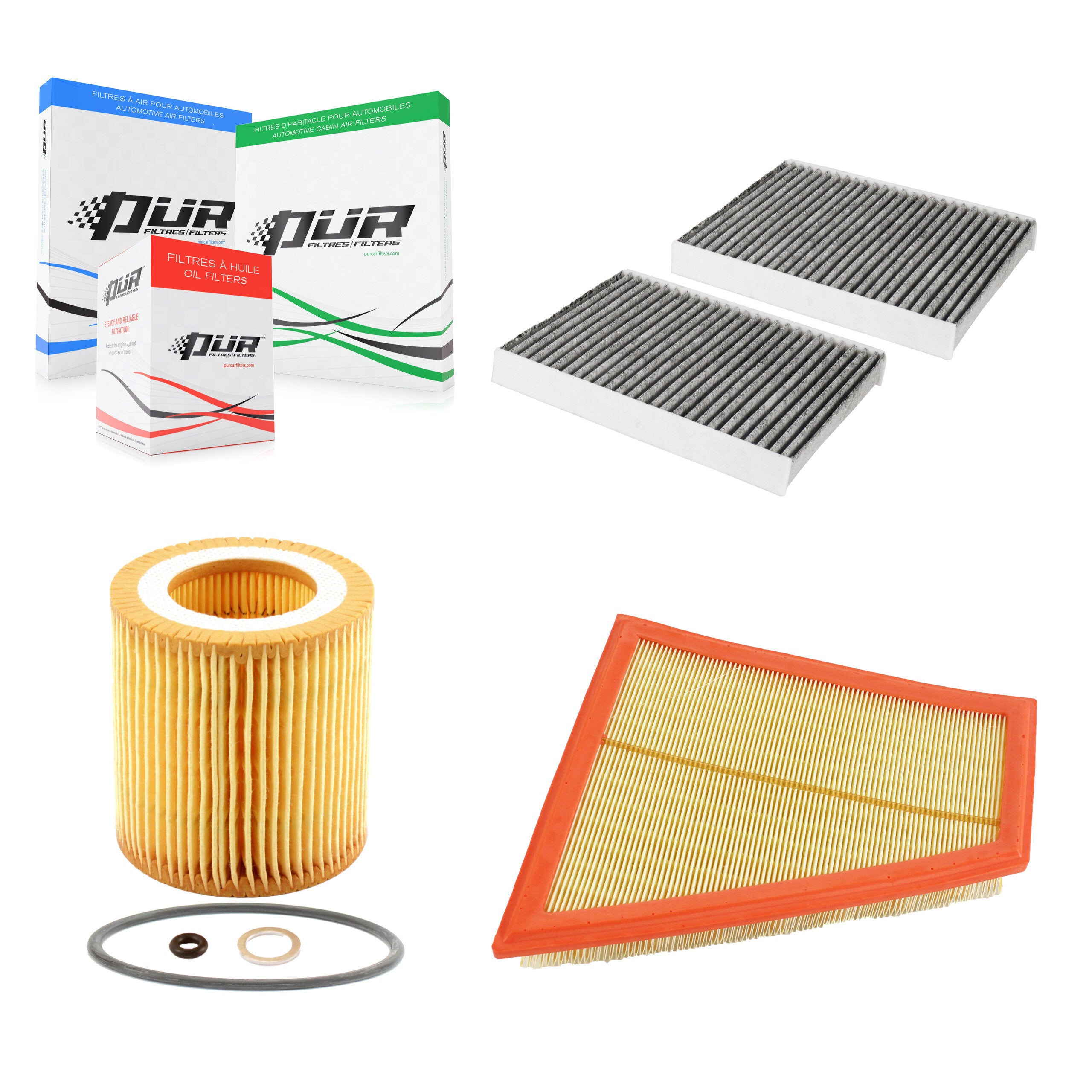 PUR KFM-100382 Cabin Air Filter for 2012-2016 BMW 528i, BMW 528i xDrive
