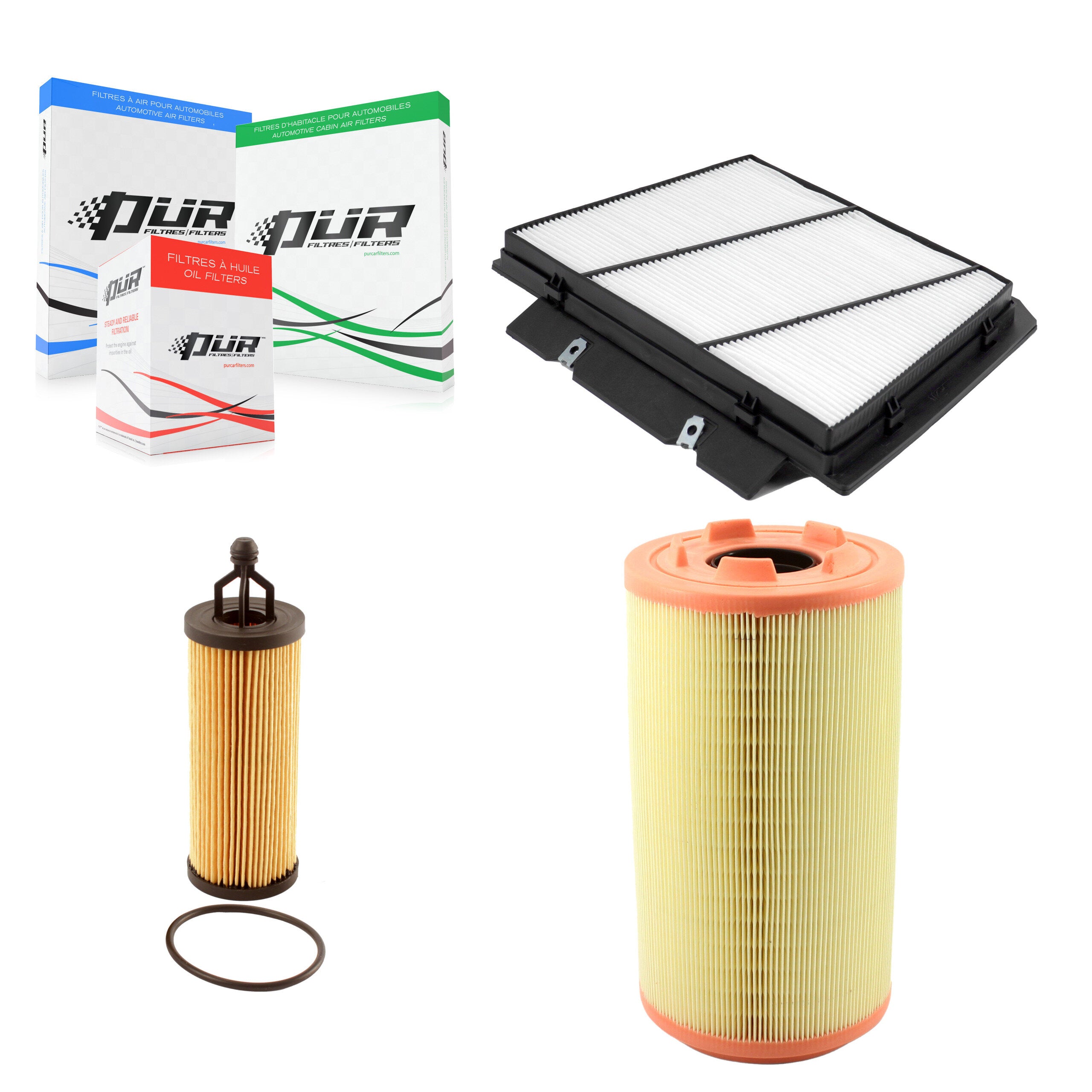 PUR KFM-100408 Cabin Air Filter for 2014-2025 Ram ProMaster 1500, Ram ProMaster 2500, Ram ProMaster 3500