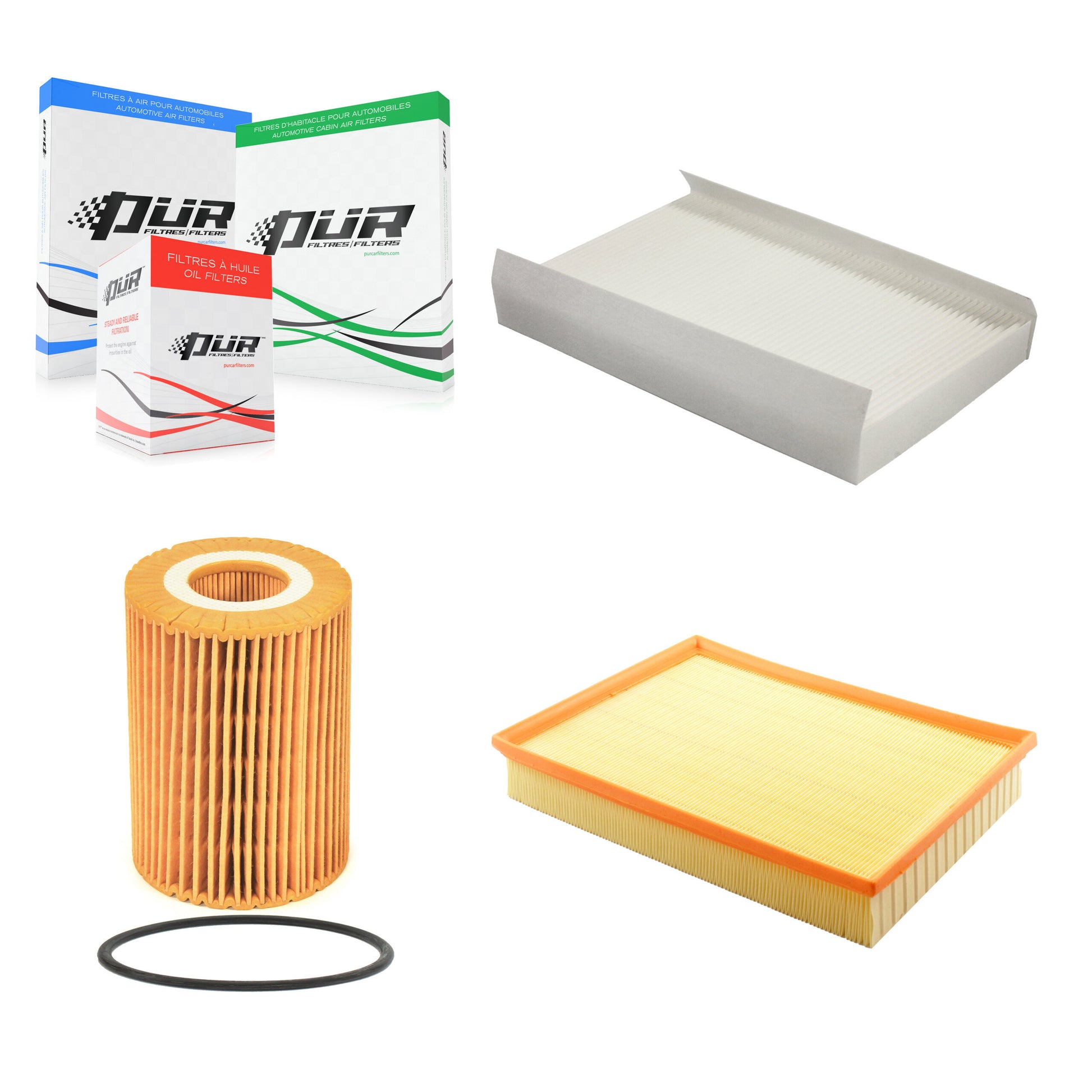 PUR KFM-100409 Cabin Air Filter for 2007-2021 Mercedes-Benz Sprinter 3500, Mercedes-Benz Sprinter 3500XD and More