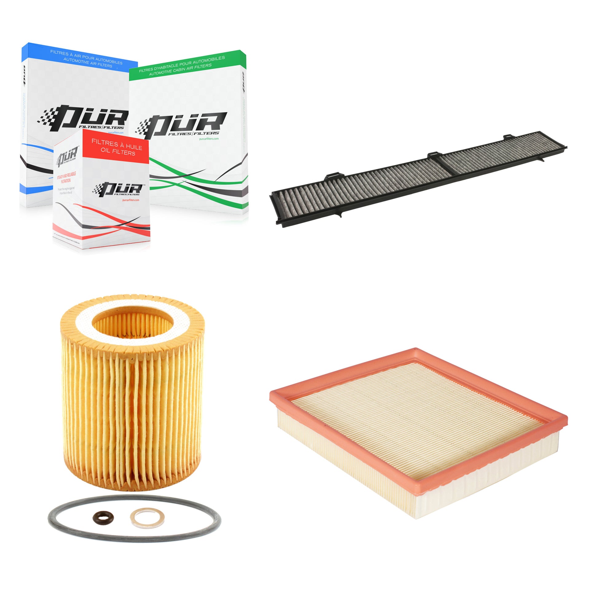 PUR KFM-100413 Cabin Air Filter for 2012 BMW 328i, BMW 328i xDrive
