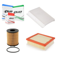 PUR KFM-100416 Cabin Air Filter for 2015-2018 Fiat 500X, Jeep Renegade