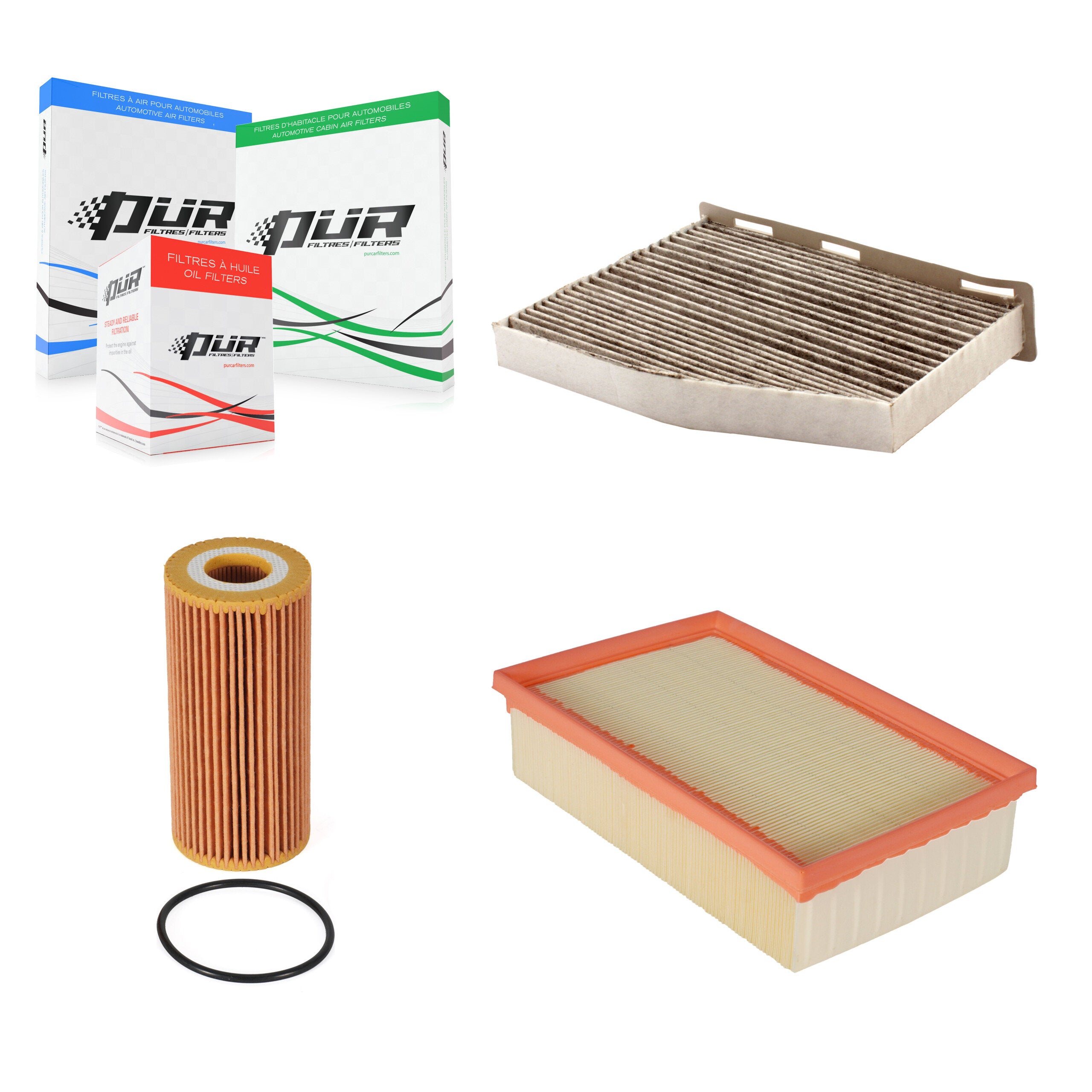 PUR KFM-100421 Cabin Air Filter for 2018 Volkswagen Tiguan
