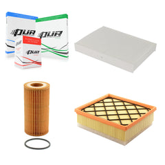PUR KFM-100427 Cabin Air Filter for 2012-2016 Volvo S60 Cross Country, Volvo V60 Cross Country and More