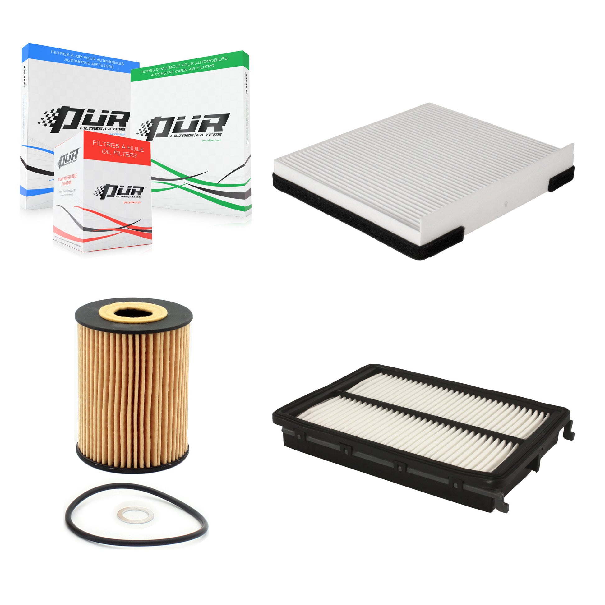 PUR KFM-100428 Cabin Air Filter for 2020-2025 Kia Telluride