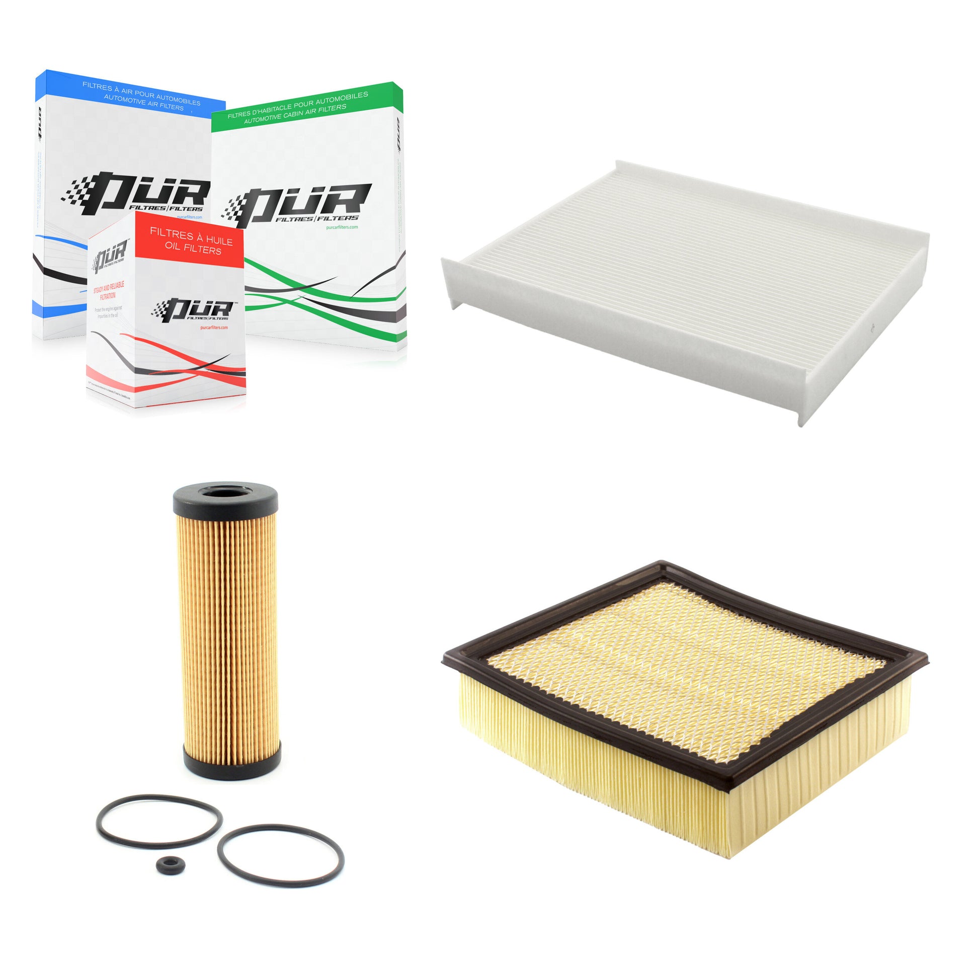 PUR KFM-100433 Cabin Air Filter for 2015-2025 Ford F-150
