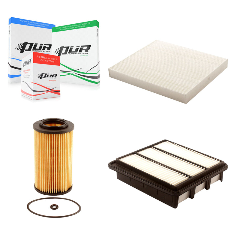 PUR KFM-100436 Cabin Air Filter for 2006-2008 Hyundai Azera, Hyundai Sonata
