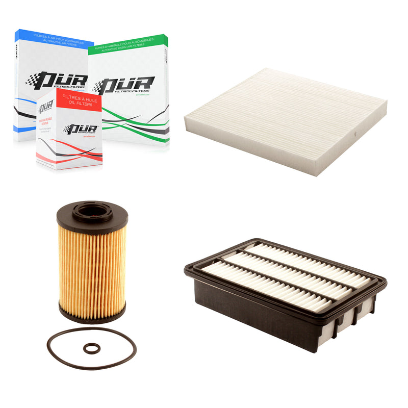 PUR KFM-100440 Cabin Air Filter for 2009 Hyundai Santa Fe