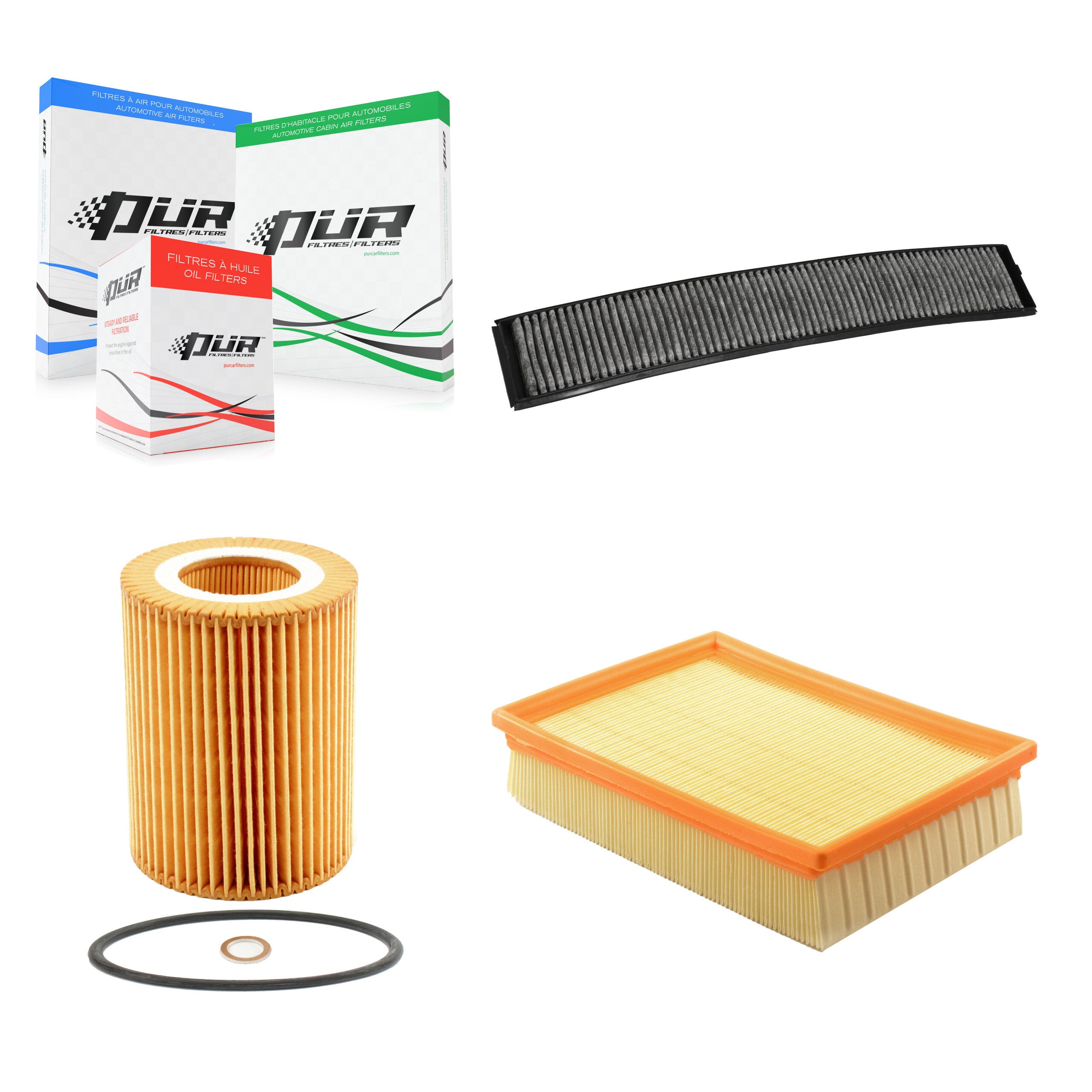PUR KFM-100441 Cabin Air Filter for 1999-2006 BMW 325i, BMW 330Ci and More