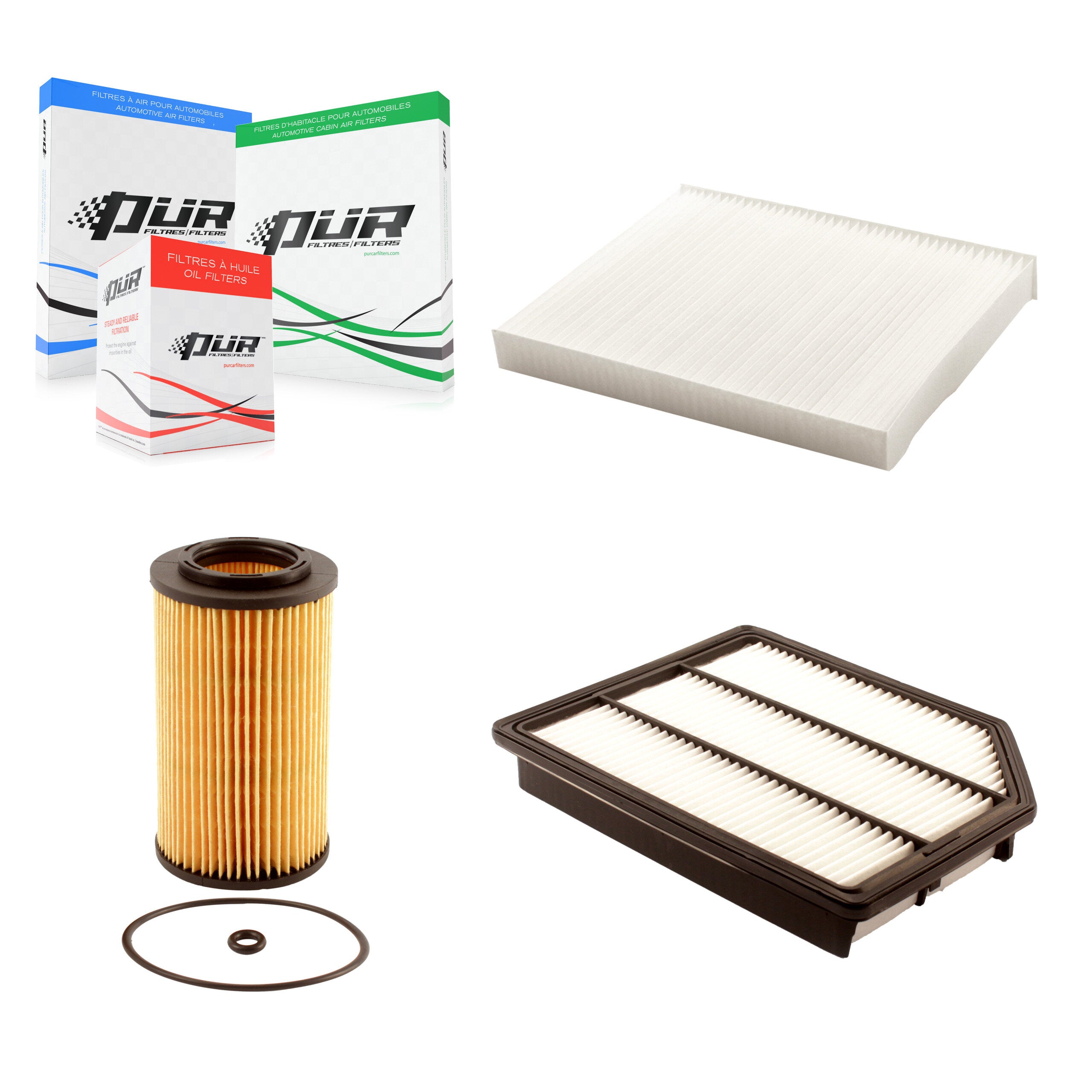 PUR KFM-100448 Cabin Air Filter for 2007-2012 Hyundai Veracruz