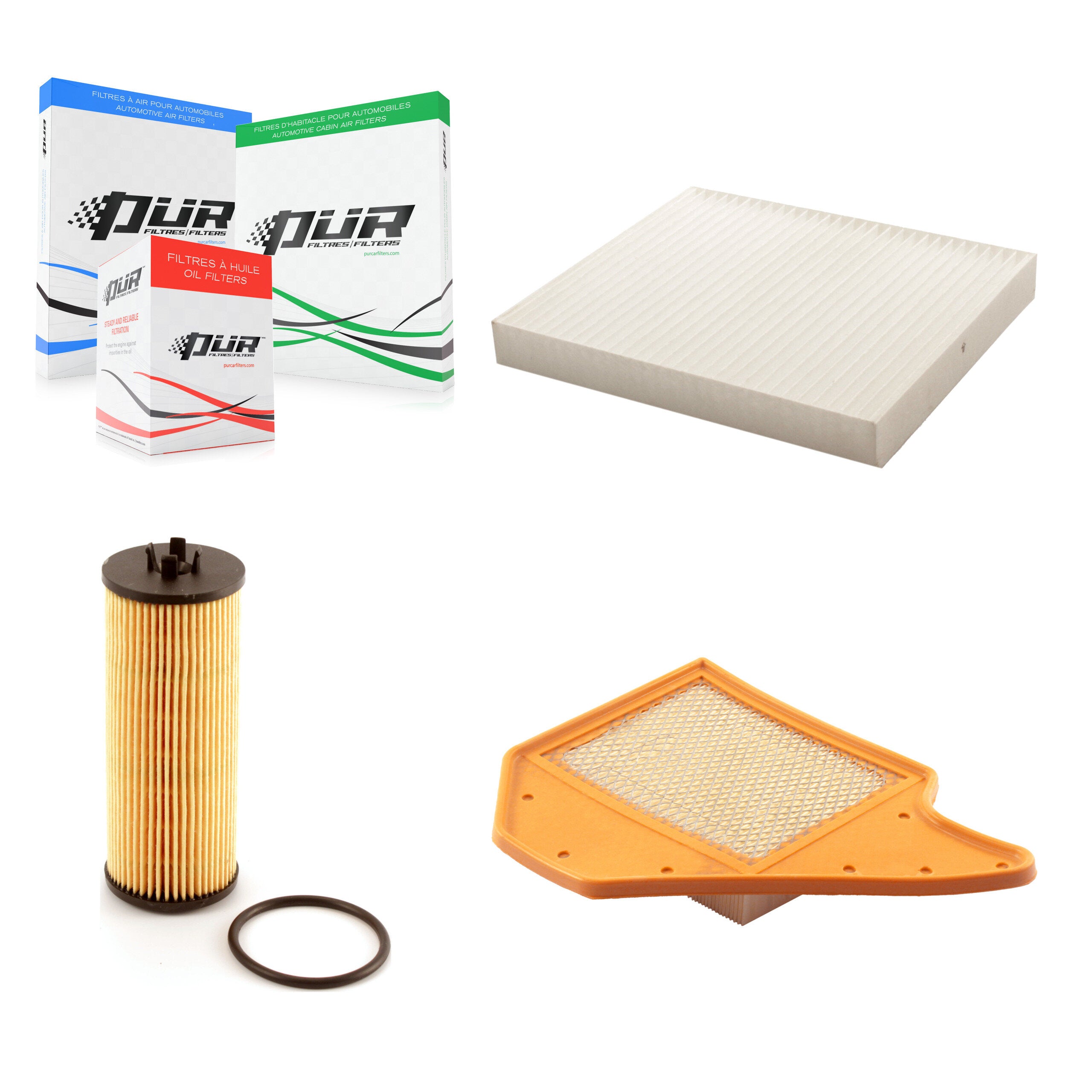 PUR KFM-100449 Cabin Air Filter for 2011-2013 Ram C/V, Chrysler Town & Country and More