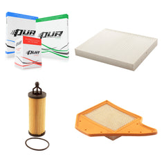 PUR KFM-100450 Cabin Air Filter for 2011-2020 Chrysler Town & Country, Dodge Grand Caravan and More