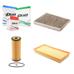 PUR KFM-100454 Cabin Air Filter for 1998-2006 Volkswagen Jetta, Volkswagen Golf, Volkswagen Beetle