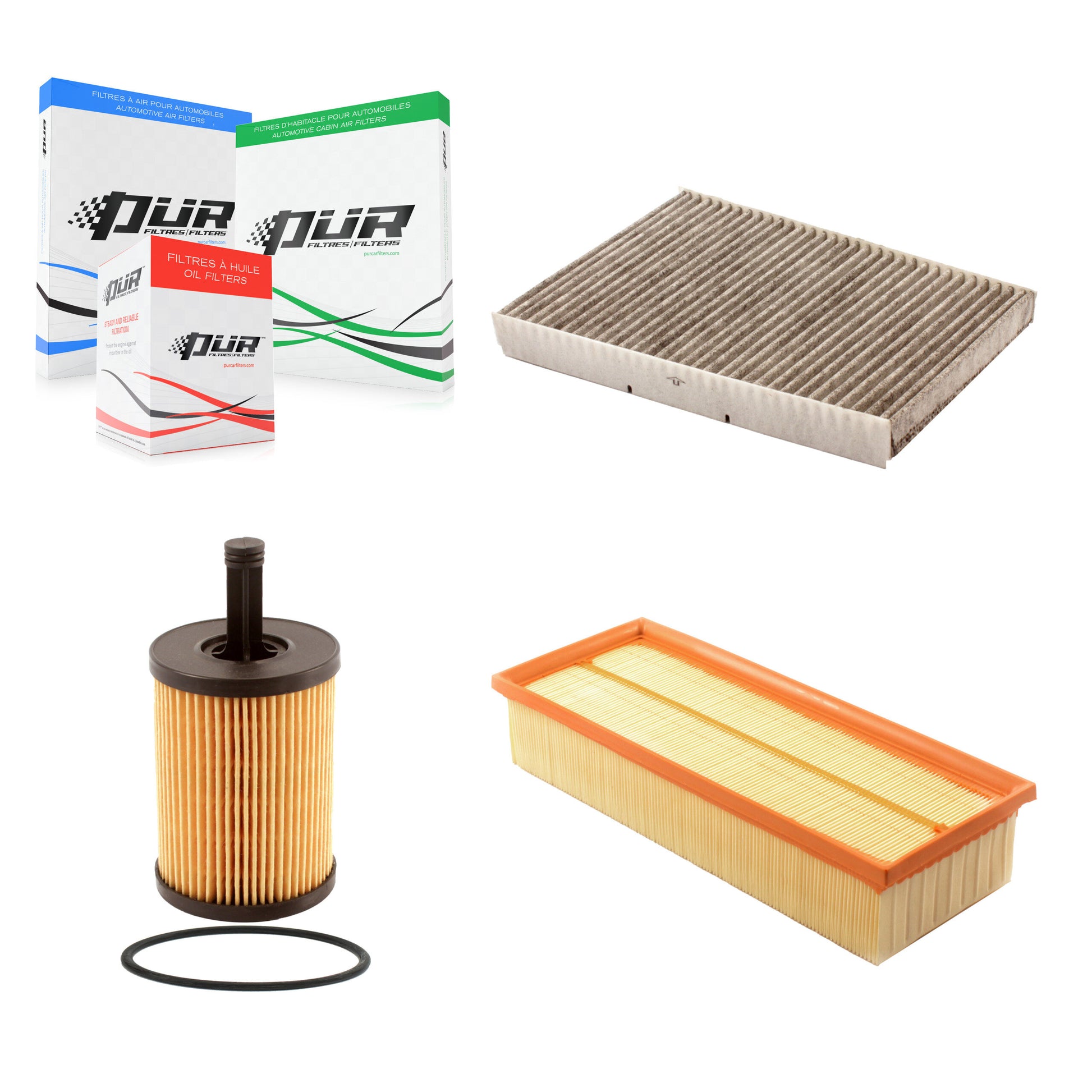 PUR KFM-100457 Cabin Air Filter for 2005 Volkswagen Jetta